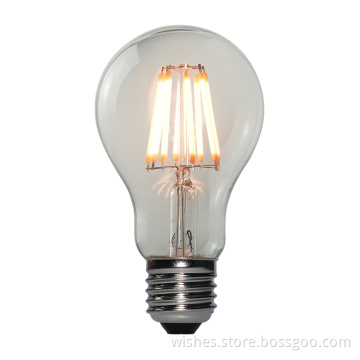 Dimmable led filament bulb UL listed